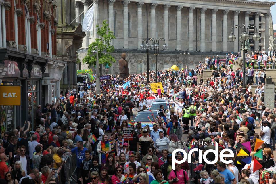 Birmingham Pride 2016 Lineup